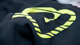 Transferetiketten fu?r Sicherheitskleidung